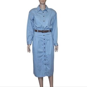 NWOT Vintage Impromptu Chambray Dress